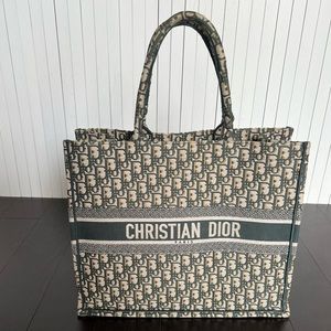 Personalized book tote by Dior